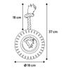 Flamingo 518080 Hs Rubber Gladiator Tire with Rope view 3