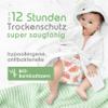 PureBorn 48 Size 4 Diapers (7–12 kg), Ultra-Absorbent, Hypoallergenic, Soft & Gentle, Dermatologically Tested, Leakproof Bamboo view 2