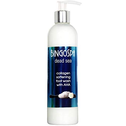 BINGOSPA Dead Sea Collagen Foot Soap with Minerals, 300 ml