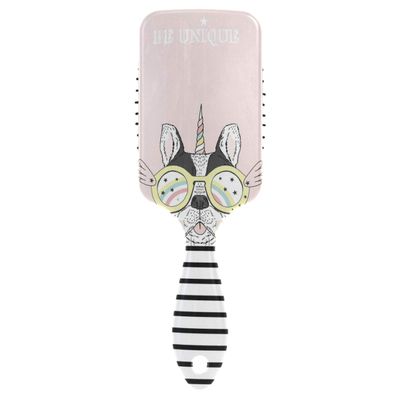 Hair Brush for Women and Girls, Soft Air-Cushion Brush for Long, Thick, Curly, Wavy, Dry, or Damaged Hair, Reduces Breakage and Frizz, No Tangling