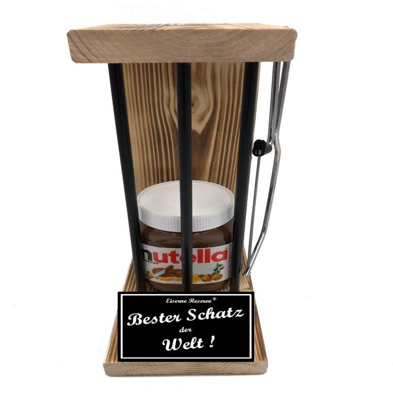 Sweetheart Gift – Nutella Emergency Reserve Black Edition with Saw