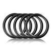 Ganzoo O-Ring Metal 38 mm Inner Diameter, 5 pcs Black view 1