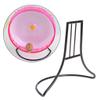 Sitrda 1-Piece Metal Hamster Exercise Wheel Stand, Quiet Wheel Holder view 3