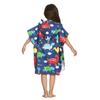 JIAN YA NA Kids' Quick-Dry Hooded Beach Towel Poncho (L, Dinosaur 2) view 4