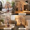 YATHABI Carnelian Chakra Tree Crystal Bonsai Feng Shui Decor view 3