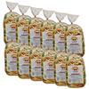 Fresh Tricolor Fusilli Pasta from Italy, 12 x 500 g - Bronze-Die Pasta view 1