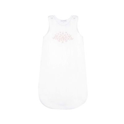 Tartine et Chocolat Feuilles de Lin Blanc Sleeping Bag, Size 2