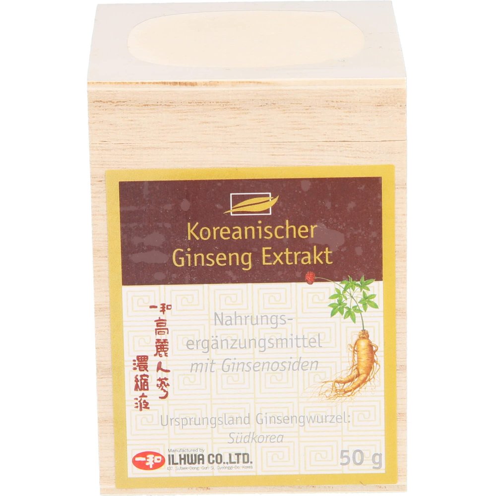 Korean Ginseng Extract 50 g | Highly Concentrated, Water-Soluble Extract from Fresh Ginseng Roots | No Additives | Original from Korea