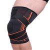 Knee Brace, Durable, Non-Slip and Breathable, Orange, XL view 1