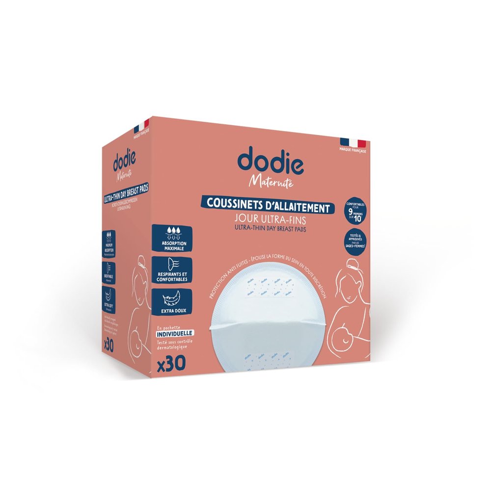 Dodie Nursing Pads, Day, 30 Count