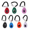 Rocutus 12-Pack Colorful Pet Training Clickers, Oval, with Wrist Straps view 2