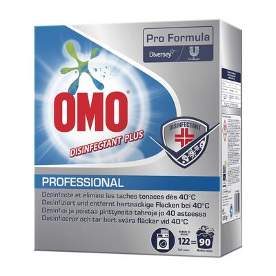 Omo Professional 101101098 Disinfectant Laundry Detergent from 40°C