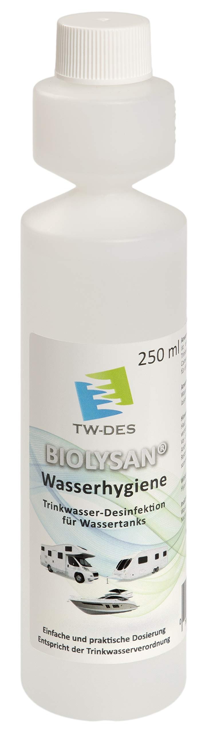 BIOLYSAN TWDES Water Hygiene, 250 ml, Made in Germany