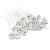 Trimming Shop Crystal Flower Hairpins, 40 Pieces view 1