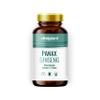 Vitalplant Panax Ginseng C.A. Meyer in Amber Glass | 500 mg Korean Red Ginseng Extract with 5% Ginsenosides | Made in Germany | 120 Vegan Capsules view 1