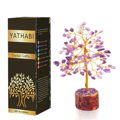 Amethyst Crystal Tree, Feng Shui Bonsai, Spiritual Gift