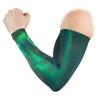 MONTOJ Green Northern Lights Sun Protection Arm Sleeves view 2