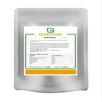 D-Mannose | Food Supplement | Buxtrade | Natural | Vegan (4 x 500 g / EUR 75.00 per kg)