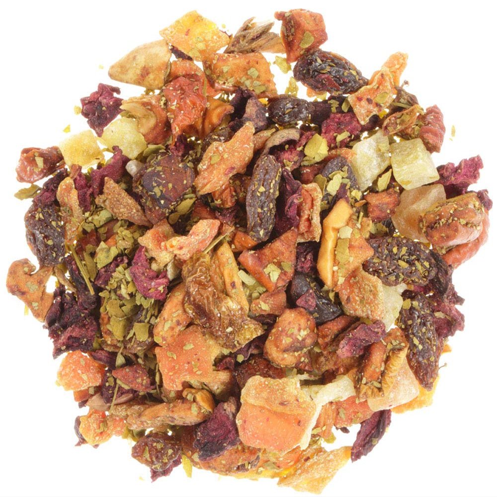 AURESA Moringa Fruit Tea | Tropical Summer Refreshment with Passion Fruit, Pineapple and Papaya