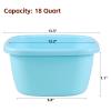 Anber's Small Wash Basins, 2.13 L, 4-Piece Set view 2