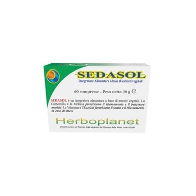 Herboplanet Sedasol Dietary Supplement, 60 Tablets