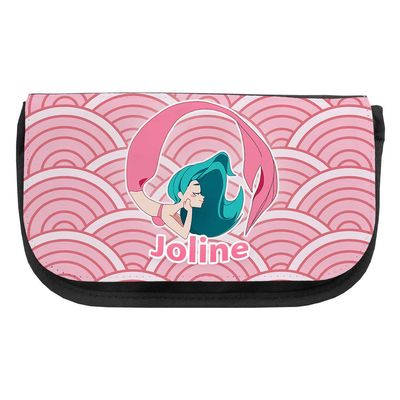 Personalized Joline Cosmetic Bag with Pink Mermaid Design | Makeup Bag | Many Names Available