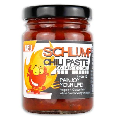 Schlump-Chili Paste – Medium-Hot Habanero Chili Paste with Ginger (1 x 90 g)