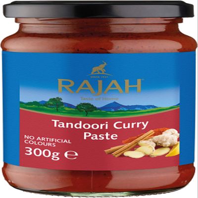 Rajah Tandoori Curry Paste, Mildly Spicy, 300 g