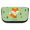 Cosmetic Bag with the Name Ruth and Watercolor Fox Motif view 1