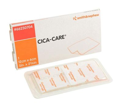 CICA CARE 6 x 12 cm Thin Silicone Gel Sheet for Scar Treatment, 1 ct