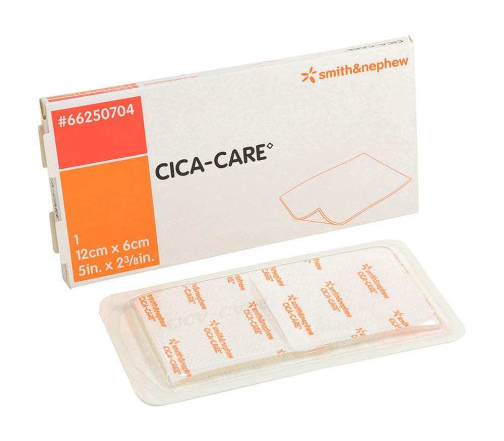CICA CARE 6 x 12 cm Thin Silicone Gel Sheet for Scar Treatment, 1 ct