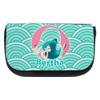 Bertha Mermaid Cosmetic Bag in Turquoise view 1