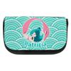 Personalized Patricia Cosmetic Bag with Turquoise Mermaid Design view 1