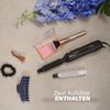Princess 529202 Cool Curl CC 300 Black Curling Brush for All Hairstyles, 2 Attachments, Cool Shot Function, 1 Count view 3
