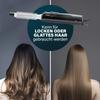 Princess 529202 Cool Curl CC 300 Black Curling Brush for All Hairstyles, 2 Attachments, Cool Shot Function, 1 Count view 4