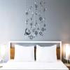 tjapalo pkm468 Sparkling Wall Decal for Children's Room, Stars and Moon, Dark Blue, H58 x W28 cm Mini view 1