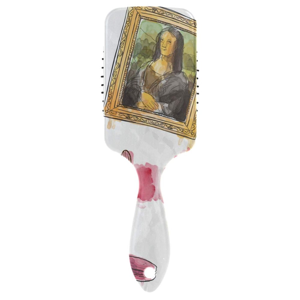 FANTAZIO Mona Lisa Triumphbogen Styling & Detangling Hair Brush, Static-Free