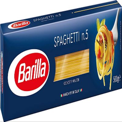 Barilla Spaghetti Pasta, 500 g, 6-Pack