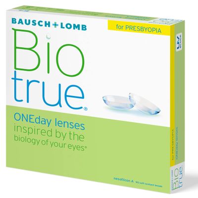 Biotrue ONEday for Presbyopia Daily Contact Lenses, 90 ct, Add Low, +2.00 D