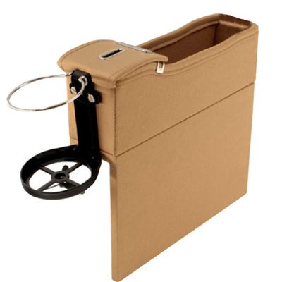 Car Seat Gap Organizer, Beige, Right Seat