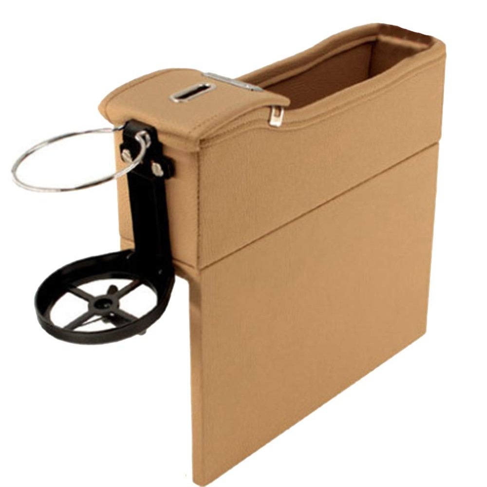 Car Seat Gap Organizer, Beige, Right Seat