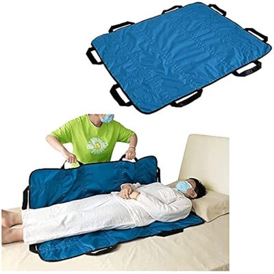 NEPPT Positioning Bed Pad with Handles, 48 x 40 in, Reusable Patient Transfer Pad, Washable