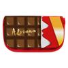 Adriana Cosmetic Bag with Chocolate Bar Design view 1