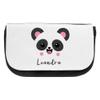 Cosmetic Bag with the Name Leandra and Panda Motif view 1