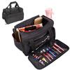 Portable Hairdressing Tool Bag with Scissor and Comb Holders view 1