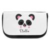 Cosmetic Bag with the Name Stella and Panda Motif | Makeup Bag | Many Names Available view 1