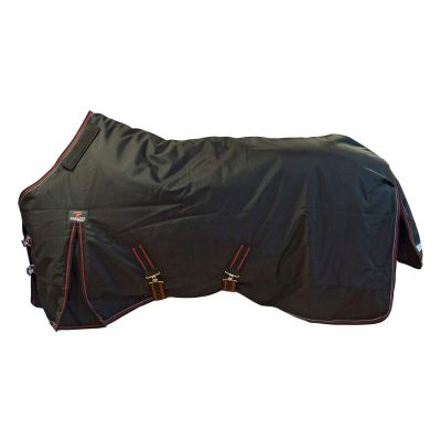 CATAGO Endurance 1680D Outdoor Horse Blanket, 300 g - Black - 125 cm