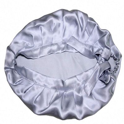 Ulalaza Silk Flat Sleep Cap for Natural, Curly, and Thinning Hair