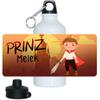 Eurofoto Water Bottle with Name Melek, Prince and Castle Design for Boys view 1
