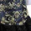 Jutrisujo Steampunk Corset Dress with Asymmetric Lace Skirt and Blouse, Blue, S view 4